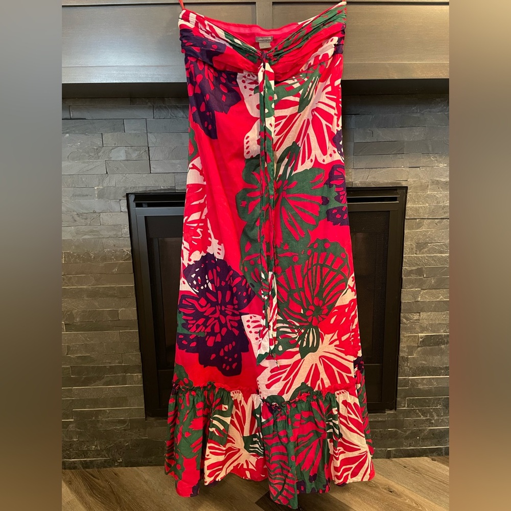 Ann Taylor Strapless Maxi Dress - Size 6